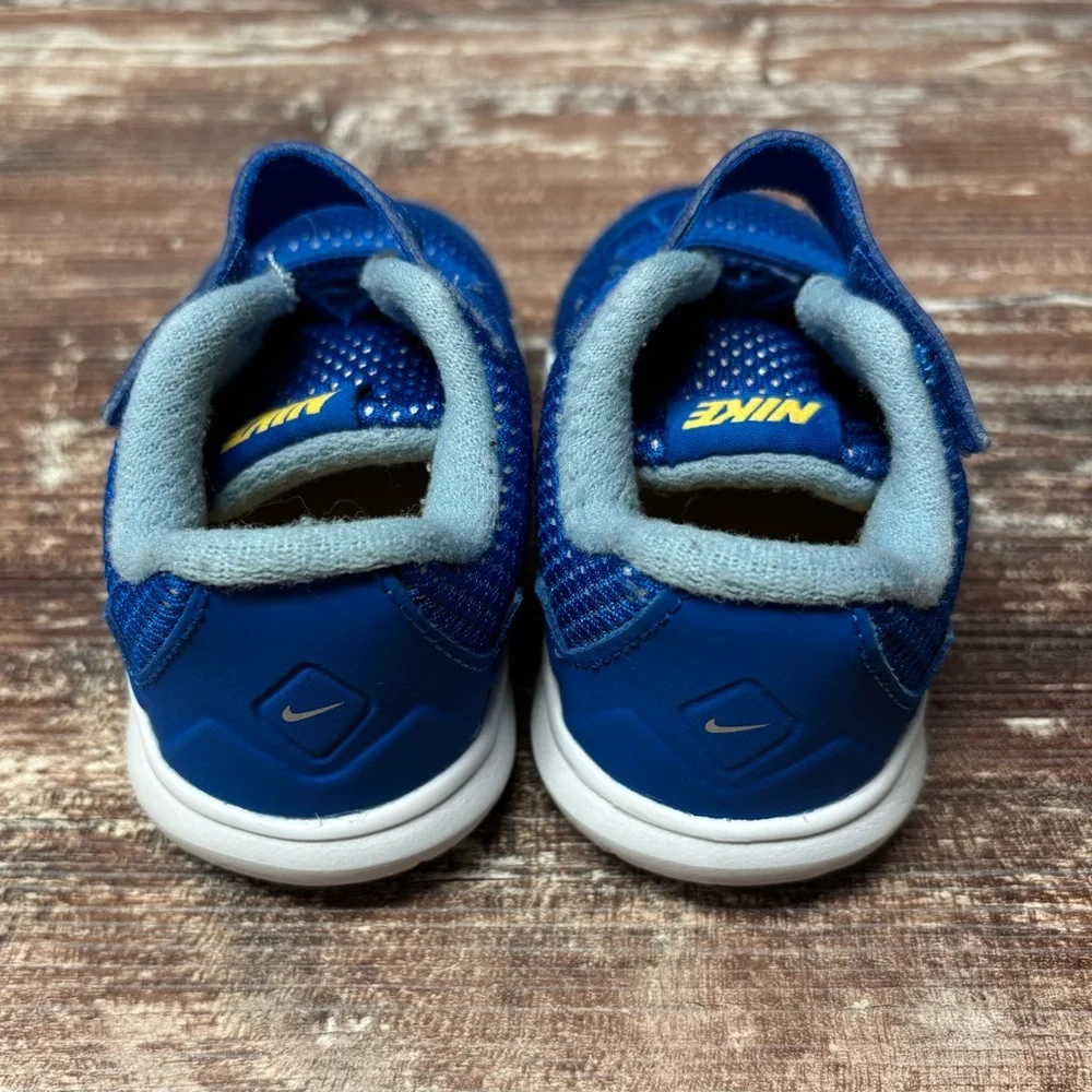 Nike | VGUC Blue Infant Flex Experience Shoes Velcro Closure, Size 4C